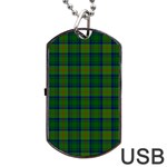 Cranstoun Tartan Dog Tag USB Flash (One Side)