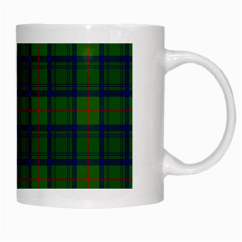 Cranstoun Tartan White Mug from ArtsNow.com Right