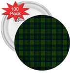 Cranstoun Tartan 3  Button (100 pack)