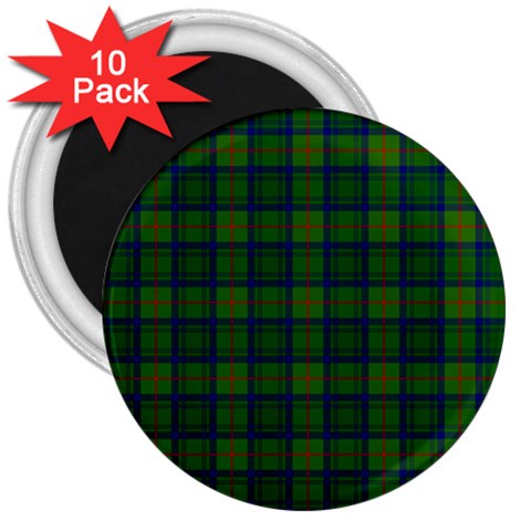 Cranstoun Tartan 3  Magnet (10 pack) from ArtsNow.com Front