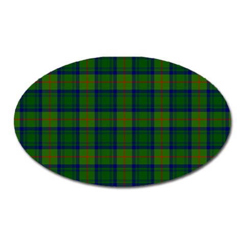 Cranstoun Tartan Magnet (Oval) from ArtsNow.com Front