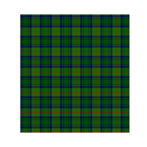 Cranstoun Tartan Greeting Card 4.5  x 6  from ArtsNow.com Back Cover