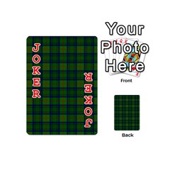 Cranstoun Tartan Playing Cards 54 (Mini) from ArtsNow.com Front - Joker2