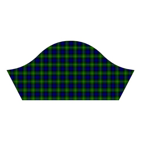 Gordon Tartan Cotton Crop Top from ArtsNow.com Left Sleeve
