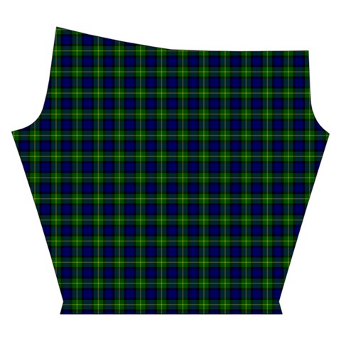 Gordon Tartan Yoga Cropped Leggings from ArtsNow.com Right