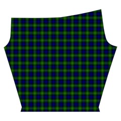 Gordon Tartan Yoga Cropped Leggings from ArtsNow.com Left