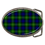 Gordon Tartan Belt Buckle