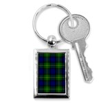 Gordon Tartan Key Chain (Rectangle)