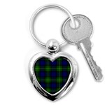 Gordon Tartan Key Chain (Heart)