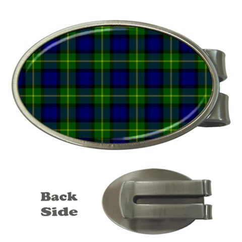Gordon Tartan Money Clip (Oval) from ArtsNow.com Front