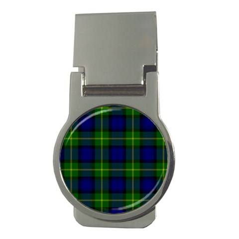 Gordon Tartan Money Clip (Round) from ArtsNow.com Front