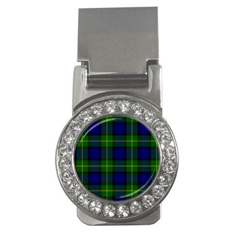 Gordon Tartan Money Clip (CZ) from ArtsNow.com Front