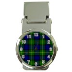 Gordon Tartan Money Clip Watch
