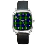 Gordon Tartan Square Metal Watch