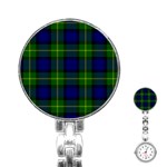 Gordon Tartan Stainless Steel Nurses Watch