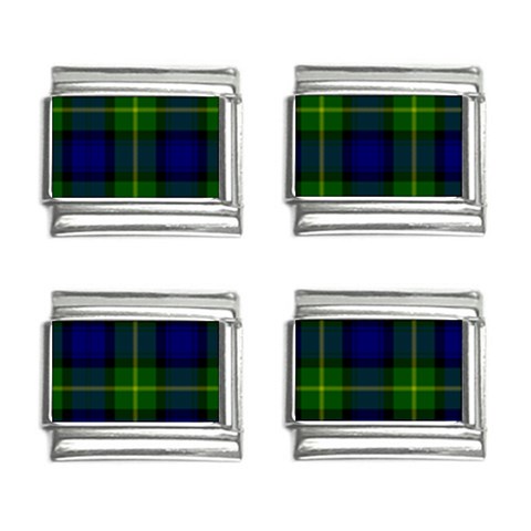 Gordon Tartan 9mm Italian Charm (4 pack) from ArtsNow.com Front