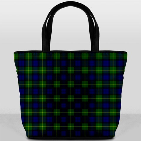 Gordon Tartan Bucket Bag from ArtsNow.com Back