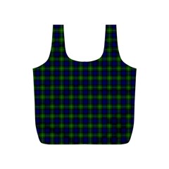 Gordon Tartan Full Print Recycle Bag (S) from ArtsNow.com Front