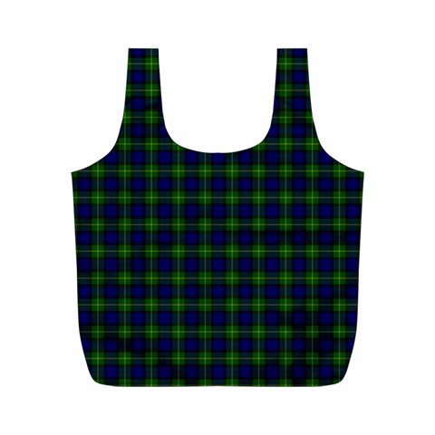 Gordon Tartan Full Print Recycle Bag (M) from ArtsNow.com Front