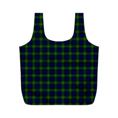 Gordon Tartan Full Print Recycle Bag (M) from ArtsNow.com Front