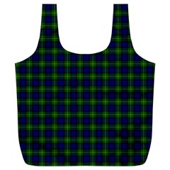 Gordon Tartan Full Print Recycle Bag (XL) from ArtsNow.com Back