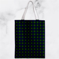 Gordon Tartan Zipper Classic Tote Bag from ArtsNow.com Back