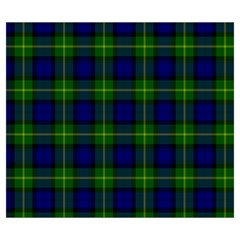 Gordon Tartan Zipper Large Tote Bag from ArtsNow.com Back