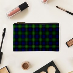 Gordon Tartan Canvas Cosmetic Bag (XS) from ArtsNow.com Front