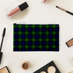 Gordon Tartan Canvas Cosmetic Bag (XS) from ArtsNow.com Front