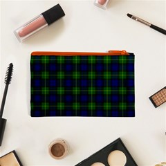 Gordon Tartan Canvas Cosmetic Bag (XS) from ArtsNow.com Back