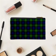 Gordon Tartan Canvas Cosmetic Bag (XS) from ArtsNow.com Back
