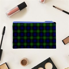 Gordon Tartan Canvas Cosmetic Bag (XS) from ArtsNow.com Back