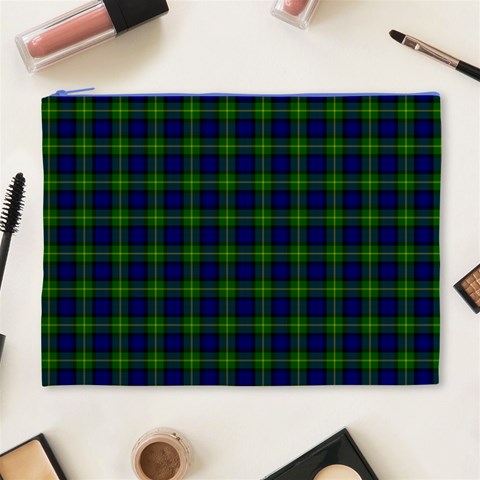 Gordon Tartan Cosmetic Bag (XL) from ArtsNow.com Front
