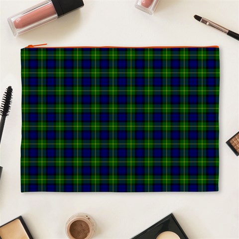 Gordon Tartan Cosmetic Bag (XL) from ArtsNow.com Front