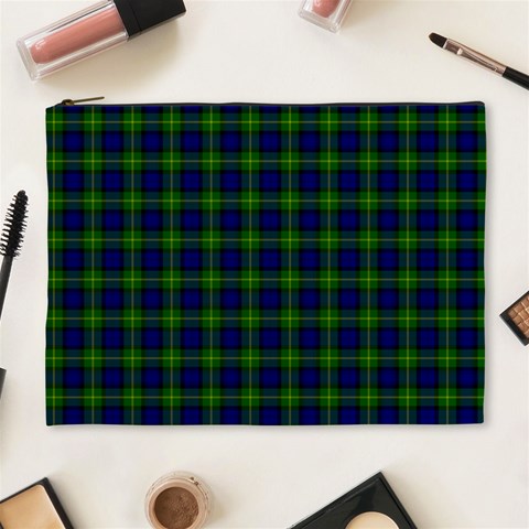 Gordon Tartan Cosmetic Bag (XL) from ArtsNow.com Front