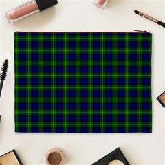Gordon Tartan Cosmetic Bag (XL) from ArtsNow.com Back