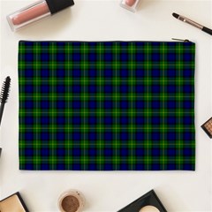 Gordon Tartan Cosmetic Bag (XL) from ArtsNow.com Back