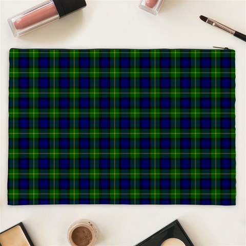 Gordon Tartan Cosmetic Bag (XXL) from ArtsNow.com Back