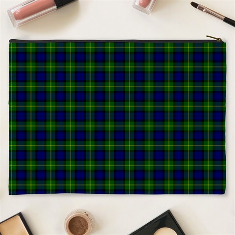 Gordon Tartan Cosmetic Bag (XXXL) from ArtsNow.com Back