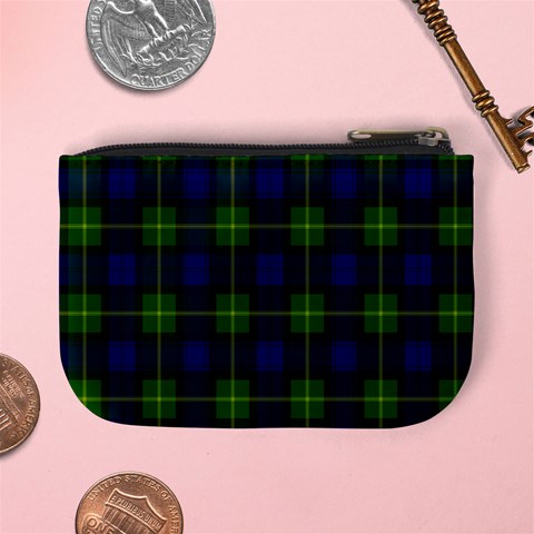 Gordon Tartan Mini Coin Purse from ArtsNow.com Back