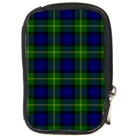 Gordon Tartan Compact Camera Leather Case from ArtsNow.com Front