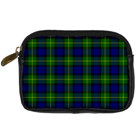 Gordon Tartan Digital Camera Leather Case from ArtsNow.com Front