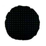 Gordon Tartan Standard 15  Premium Round Cushion