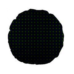 Gordon Tartan Standard 15  Premium Flano Round Cushion from ArtsNow.com Back