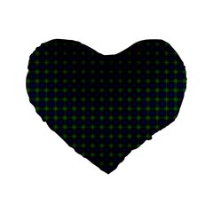 Gordon Tartan Standard 16  Premium Heart Shape Cushion from ArtsNow.com Front