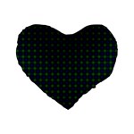 Gordon Tartan Standard 16  Premium Heart Shape Cushion