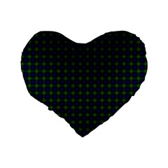 Gordon Tartan Standard 16  Premium Heart Shape Cushion from ArtsNow.com Back
