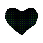 Gordon Tartan Standard 16  Premium Flano Heart Shape Cushion