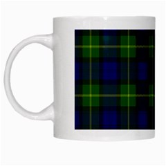 Gordon Tartan White Mug from ArtsNow.com Left