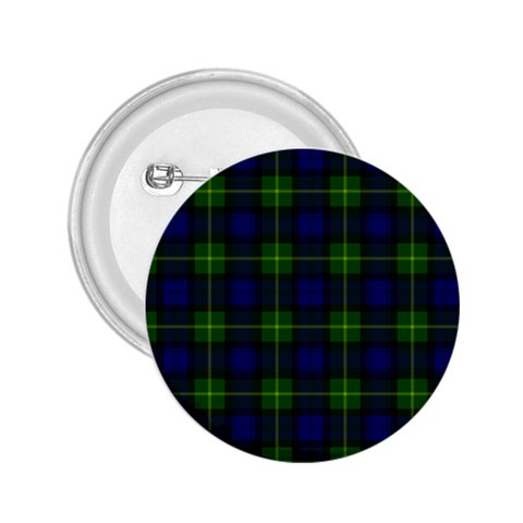 Gordon Tartan 2.25  Button from ArtsNow.com Front